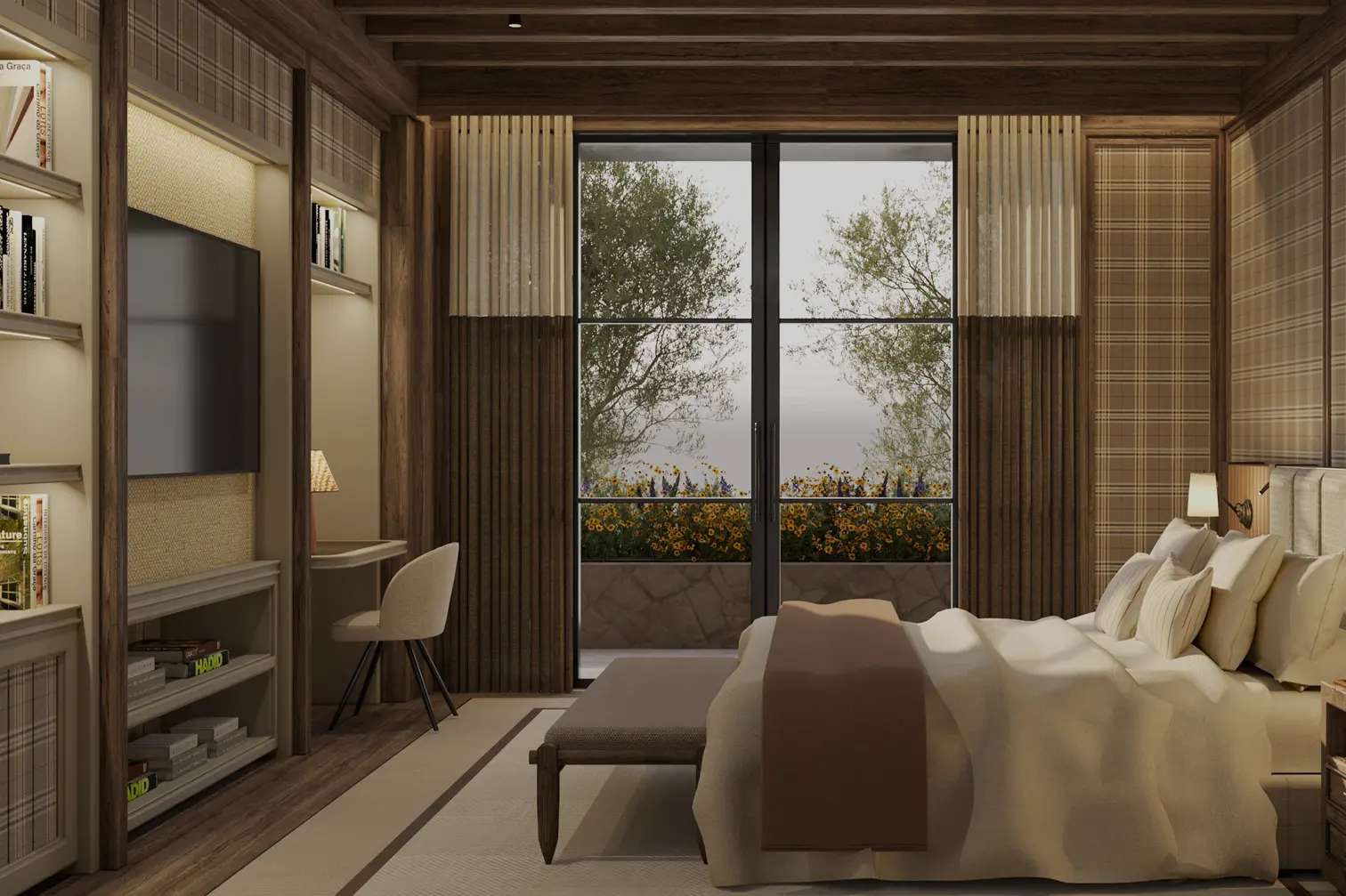 Background for RISCO residence